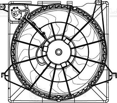 Luzar LFK 0822 - Ventilator, hladjenje motora www.molydon.hr
