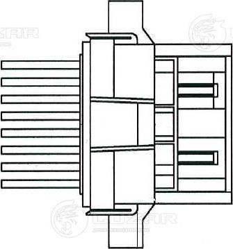 Luzar LFR 0550 - Otpornik, ventilator kabine/unutrasnjeg prostora www.molydon.hr