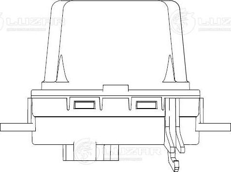 Luzar LFR 1855 - Otpornik, ventilator kabine/unutrasnjeg prostora www.molydon.hr