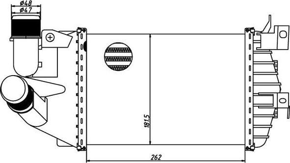 Luzar LRIC 2144 - Intercooler, hladnjak www.molydon.hr