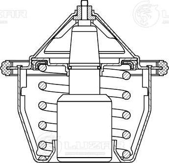 Luzar LT 2201 - Termostat, rashladna tekućinu www.molydon.hr