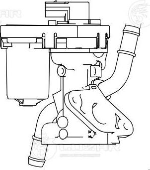 Luzar LVEG 1004 - EGR ventil www.molydon.hr