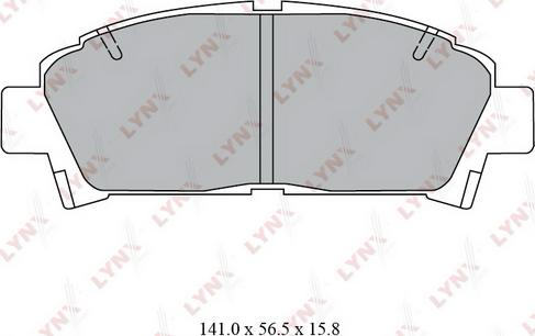 LYNXauto BD-7558 - Komplet Pločica, disk-kočnica www.molydon.hr