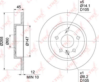 Parts-Mall PRC-015 - Kočioni disk www.molydon.hr