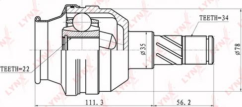 LYNXauto CI-1810 - Kardan, Pogonska osovina www.molydon.hr