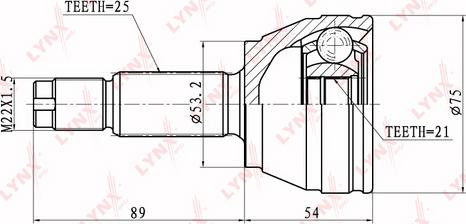 LYNXauto CO-3009 - Kardan, Pogonska osovina www.molydon.hr