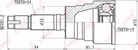 LYNXauto CO-2400 - Kardan, Pogonska osovina www.molydon.hr