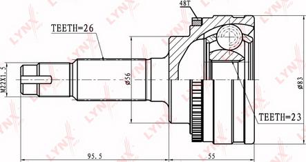 LYNXauto CO-7521A - Kardan, Pogonska osovina www.molydon.hr