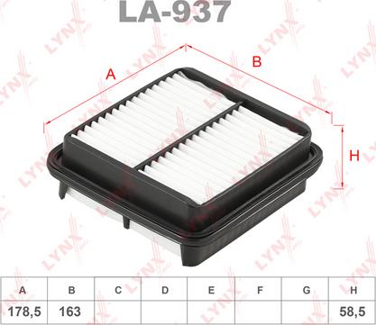 LYNXauto LA-937 - Filter za zrak www.molydon.hr