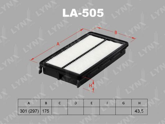 LYNXauto LA-505 - Filter za zrak www.molydon.hr