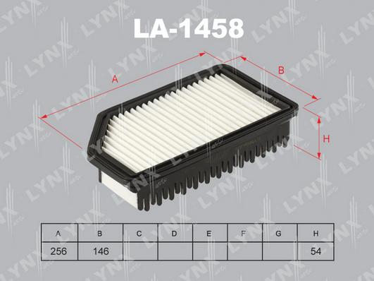 LYNXauto LA-1458 - Filter za zrak www.molydon.hr