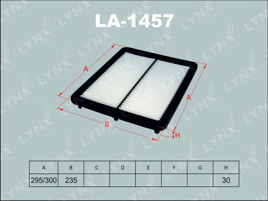 LYNXauto LA-1457 - Filter za zrak www.molydon.hr