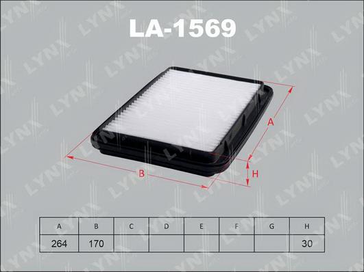 LYNXauto LA-1569 - Filter za zrak www.molydon.hr