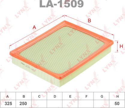 LYNXauto LA-1509 - Filter za zrak www.molydon.hr