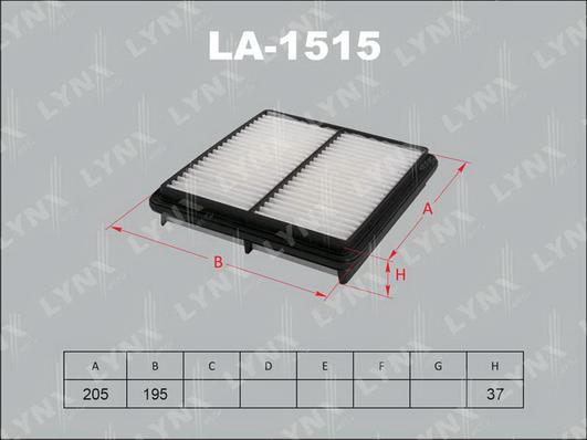 LYNXauto LA-1515 - Filter za zrak www.molydon.hr