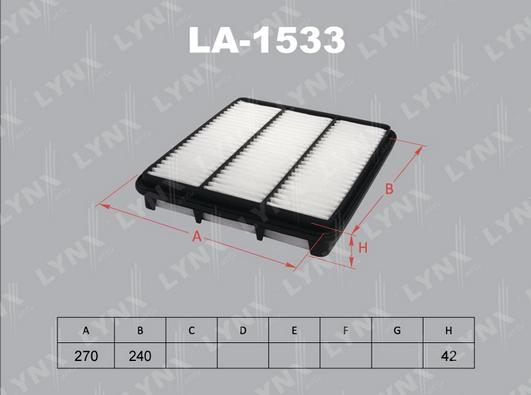 LYNXauto LA-1533 - Filter za zrak www.molydon.hr