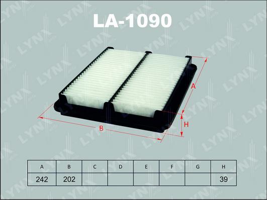 LYNXauto LA-1090 - Filter za zrak www.molydon.hr