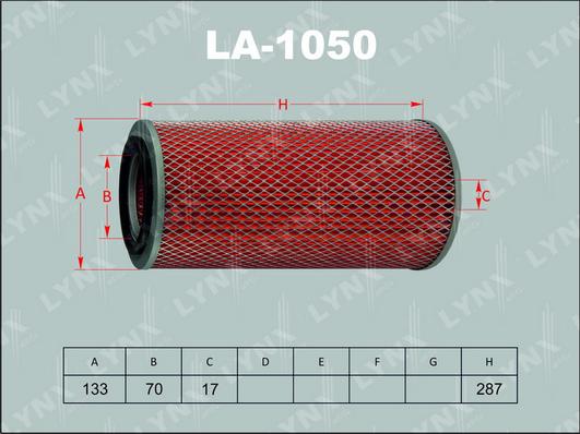 LYNXauto LA-1050 - Filter za zrak www.molydon.hr