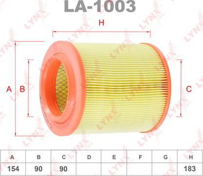 LYNXauto LA-1003 - Filter za zrak www.molydon.hr