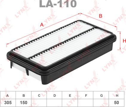 LYNXauto LA-110 - Filter za zrak www.molydon.hr