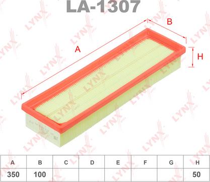 LYNXauto LA-1307 - Filter za zrak www.molydon.hr