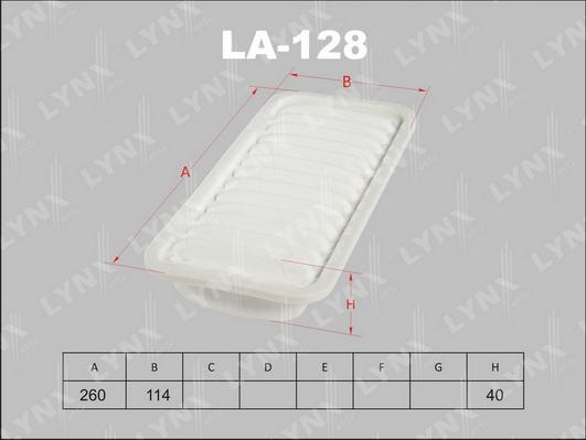 LYNXauto LA-128 - Filter za zrak www.molydon.hr
