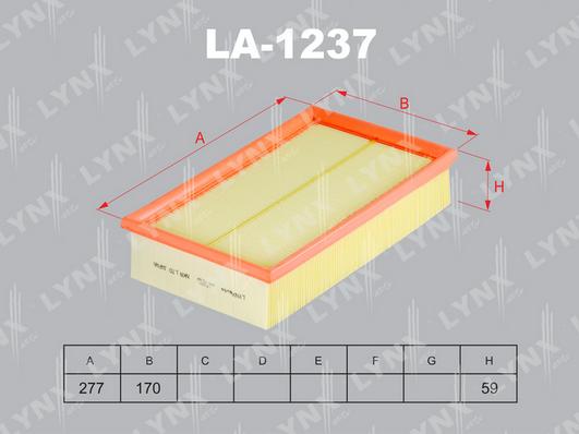 LYNXauto LA-1237 - Filter za zrak www.molydon.hr