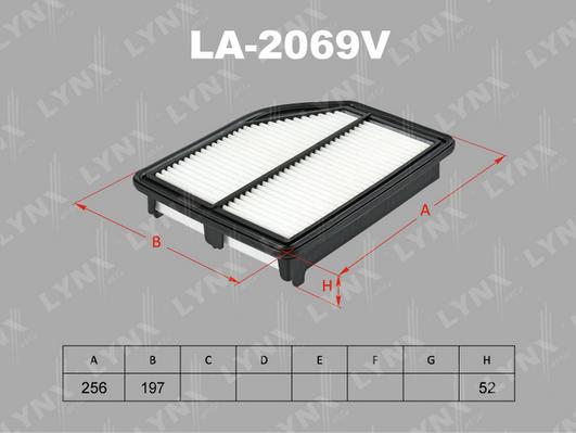 LYNXauto LA-2069V - Filter za zrak www.molydon.hr