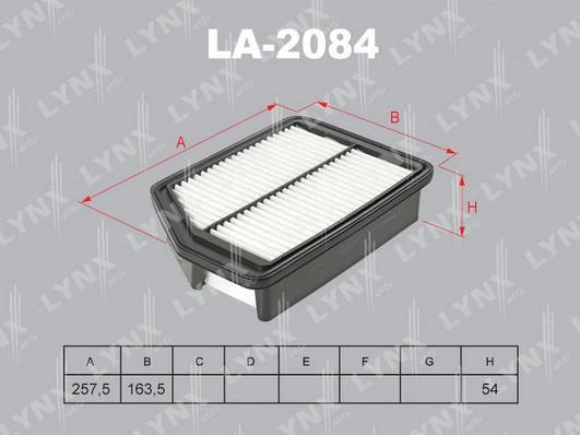 LYNXauto LA-2084 - Filter za zrak www.molydon.hr