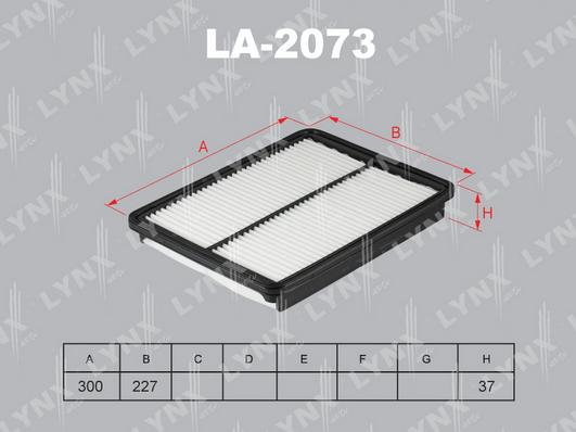 LYNXauto LA-2073 - Filter za zrak www.molydon.hr