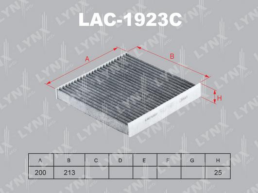 LYNXauto LAC-1923C - Filter kabine www.molydon.hr