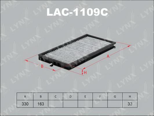 LYNXauto LAC-1109C - Filter kabine www.molydon.hr