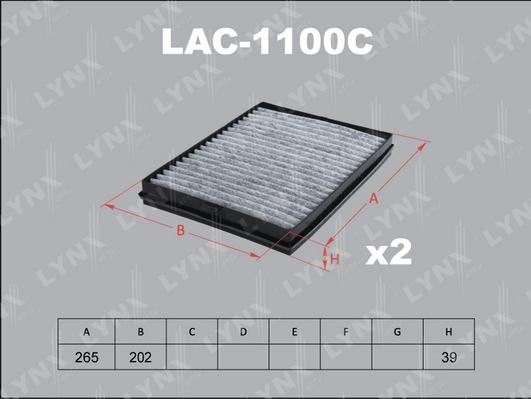 LYNXauto LAC-1100C - Filter kabine www.molydon.hr