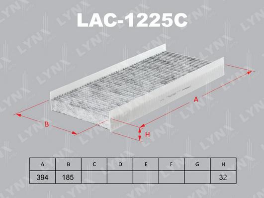 LYNXauto LAC-1225C - Filter kabine www.molydon.hr