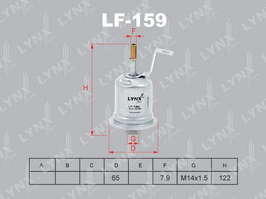 LYNXauto LF-159 - Filter za gorivo www.molydon.hr