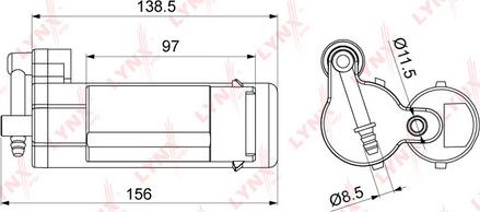 LYNXauto LF-1068M - Filter za gorivo www.molydon.hr