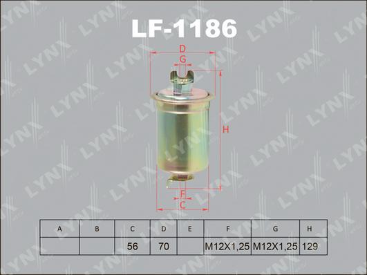 LYNXauto LF-1186 - Filter za gorivo www.molydon.hr