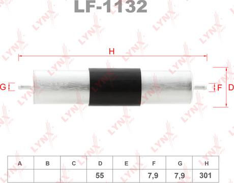 LYNXauto LF-1132 - Filter za gorivo www.molydon.hr