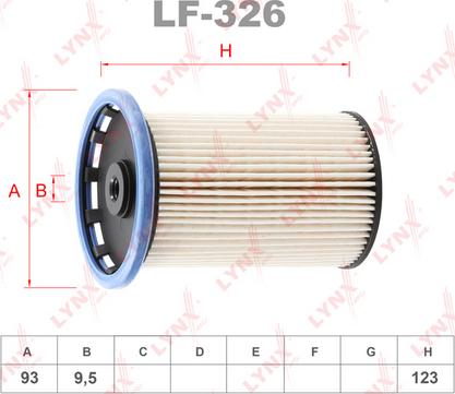 LYNXauto LF-326 - Filter za gorivo www.molydon.hr