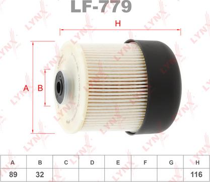 LYNXauto LF-779 - Filter za gorivo www.molydon.hr