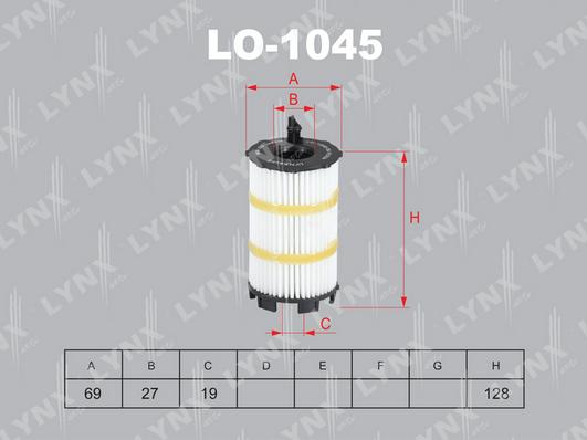 LYNXauto LO-1045 - Filter za ulje www.molydon.hr