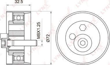 LYNXauto PB-1010 - Natezač, zupčasti remen  www.molydon.hr