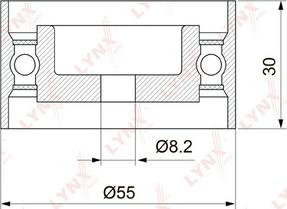 LYNXauto PB-1310 - Natezač, zupčasti remen  www.molydon.hr