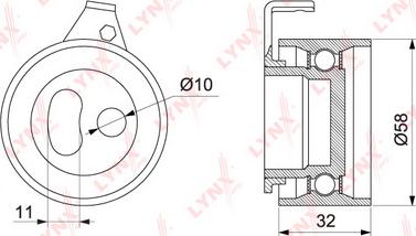 LYNXauto PB-1217 - Natezač, zupčasti remen  www.molydon.hr