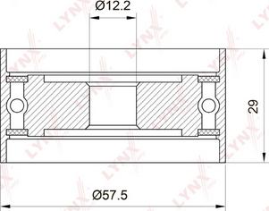 LYNXauto PB-3039 - Natezač, zupčasti remen  www.molydon.hr