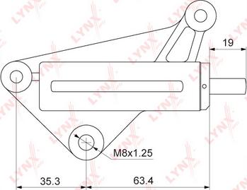 LYNXauto PT-1003 - Prigusivac vibracija, zupčasti remen  www.molydon.hr