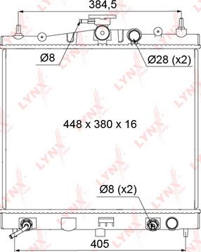 LYNXauto RB-1102 - Hladnjak, hladjenje motora www.molydon.hr