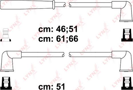 LYNXauto SPC5120 - Set kablova za paljenje www.molydon.hr