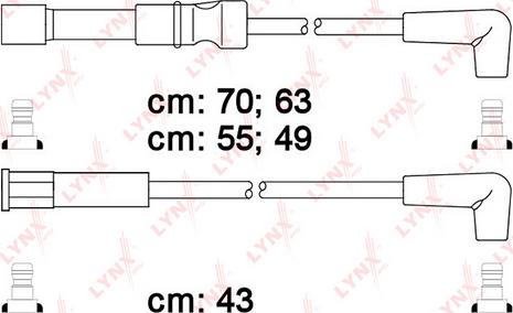 LYNXauto SPC1818 - Set kablova za paljenje www.molydon.hr