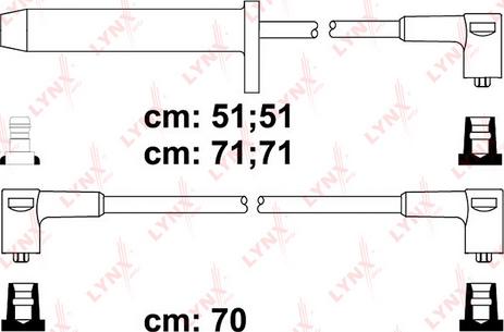 LYNXauto SPC3016 - Set kablova za paljenje www.molydon.hr